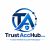 TrustAccHub logo for trusted verified account marketplace offering PVA, Gmail, Google Voice, crypto,Review and digital accounts.