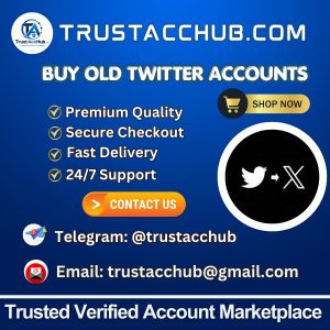 Buy old Twitter accounts from TrustAccHub with secure checkout, fast order processing, and dedicated customer support.